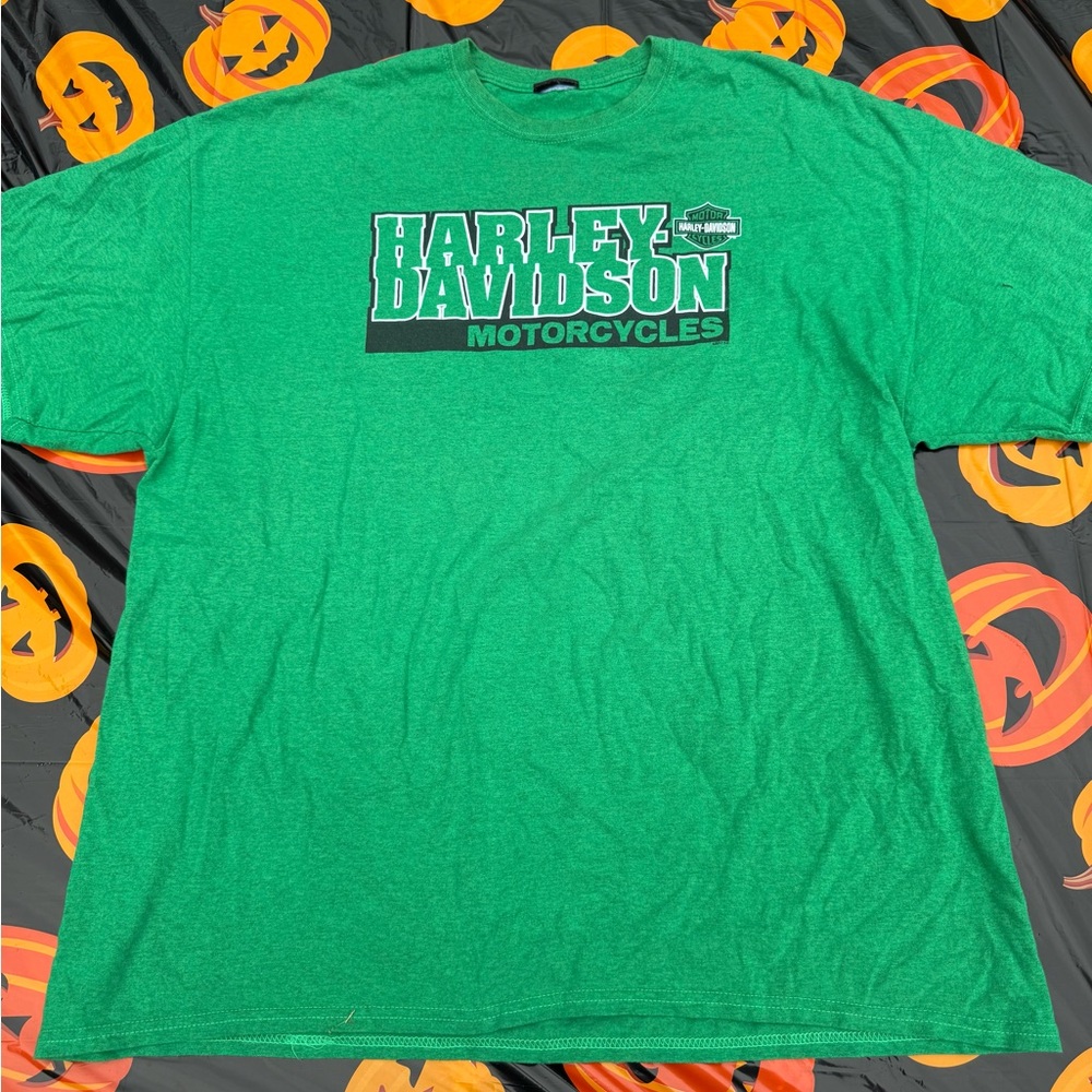 Harley-Davidson Vibrant Green Short Sleeve Tee